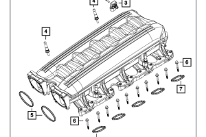 Viper Intake Manifold Gaskets